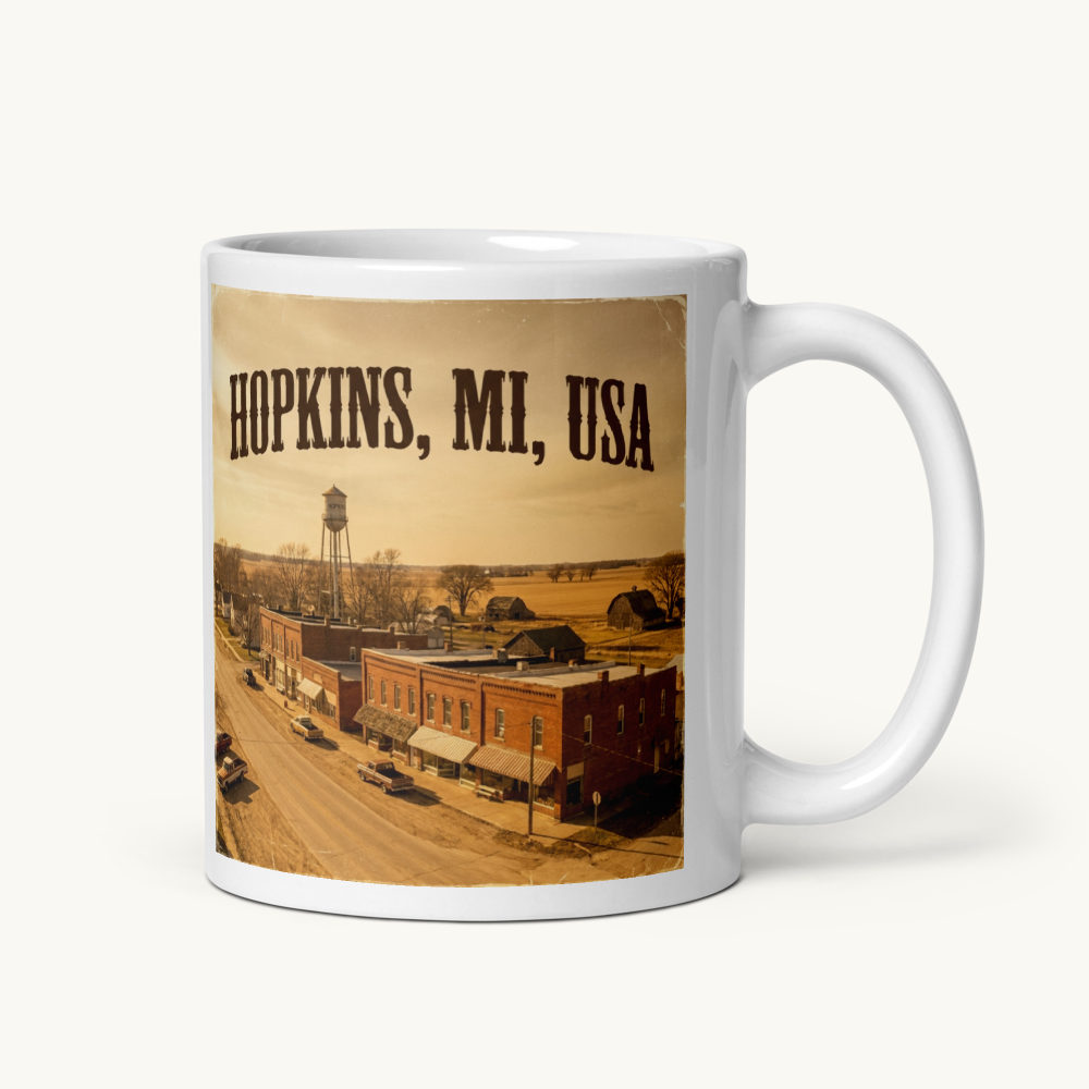 Hopkins, MI Coffee Mug