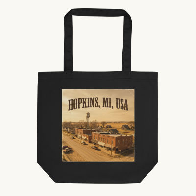 Hopkins, MI Tote Bag