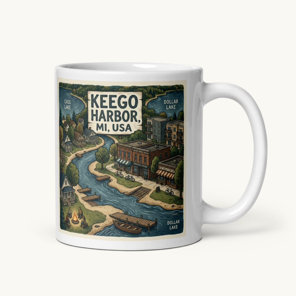 Keego Harbor, MI Coffee Mug