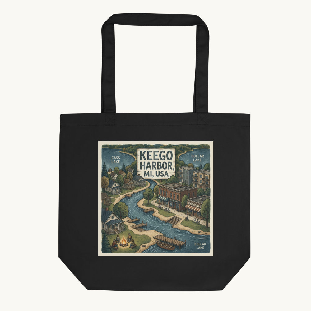 Keego Harbor, MI Tote Bag