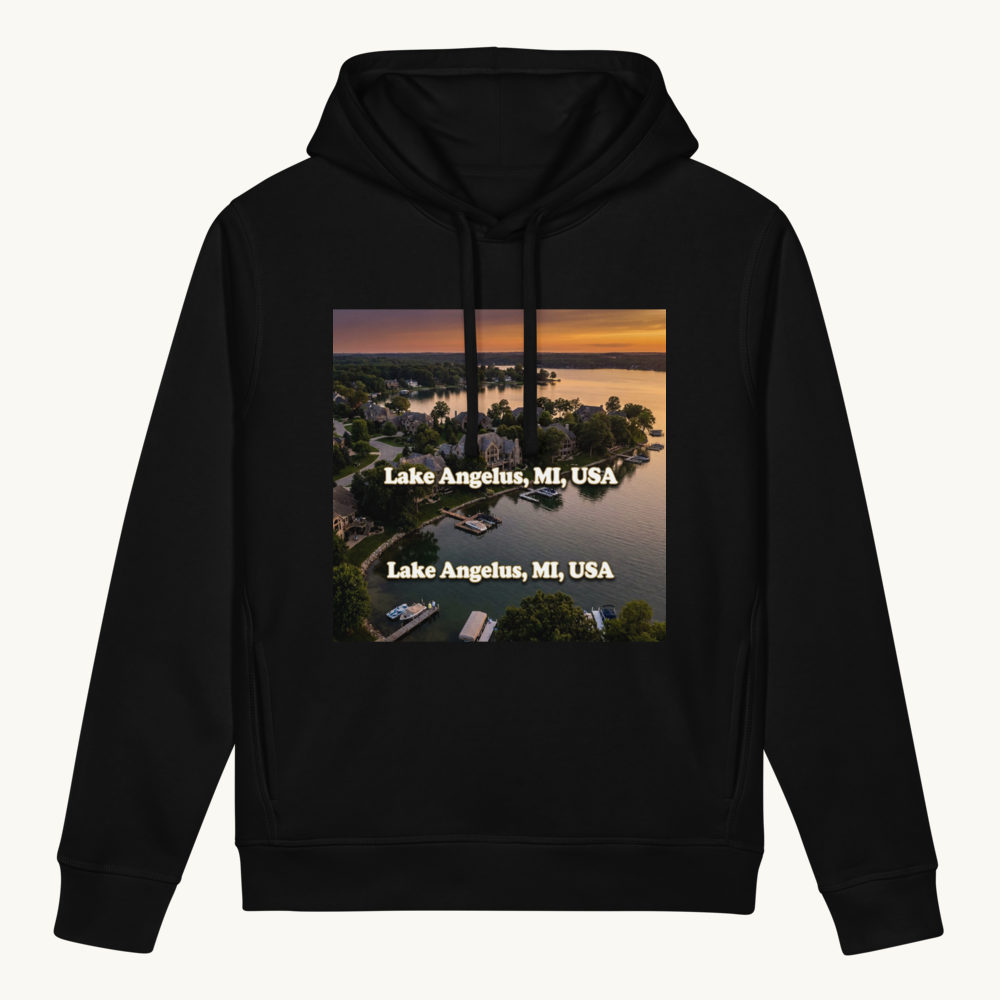 Lake Angelus, MI Hoodie
