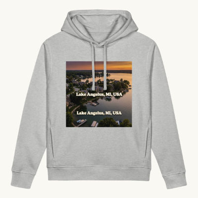 Lake Angelus, MI Hoodie