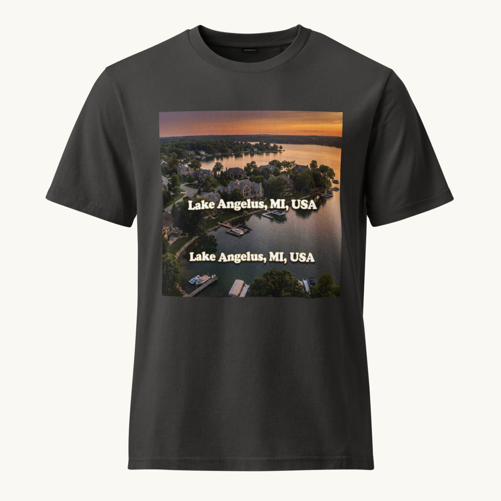 Lake Angelus, MI Vintage Tee