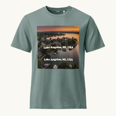 Lake Angelus, MI Vintage Tee