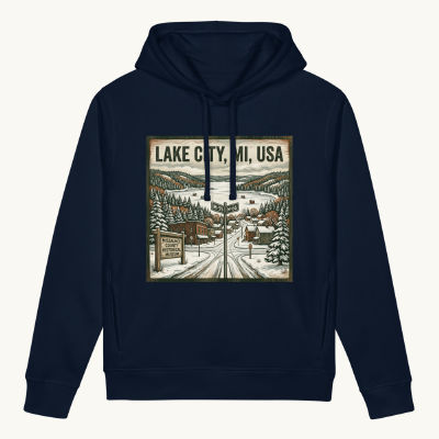 Lake City, MI Hoodie
