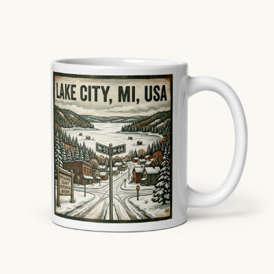 Lake City, MI Coffee Mug
