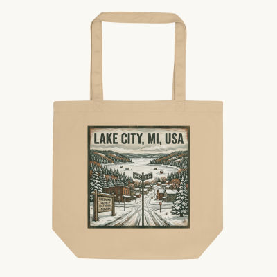 Lake City, MI Tote Bag