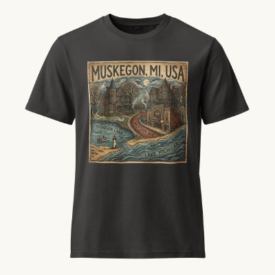 Muskegon, MI Vintage Tee