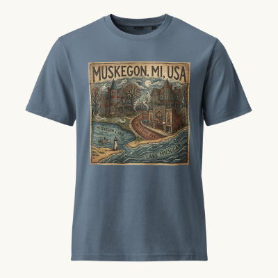 Muskegon, MI Vintage Tee
