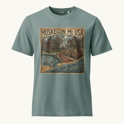 Muskegon, MI Vintage Tee