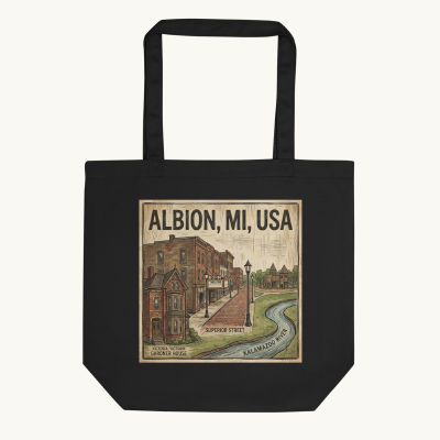 Albion, MI Tote Bag