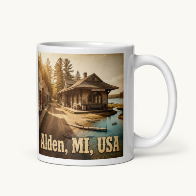 Alden, MI Coffee Mug