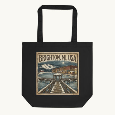 Brighton, MI Tote Bag