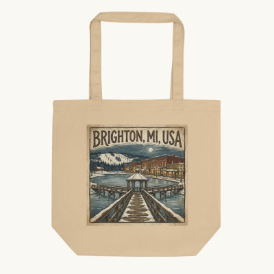Brighton, MI Tote Bag