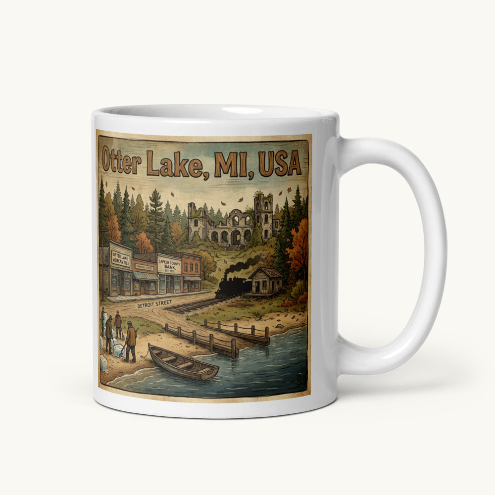 Otter Lake, MI Coffee Mug