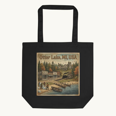 Otter Lake, MI Tote Bag