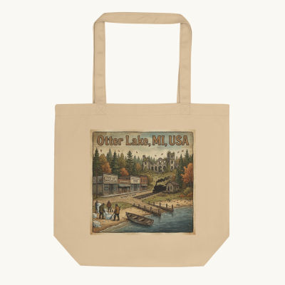 Otter Lake, MI Tote Bag