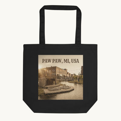 Paw Paw, MI Tote Bag