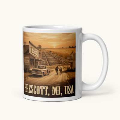 Prescott, MI Coffee Mug