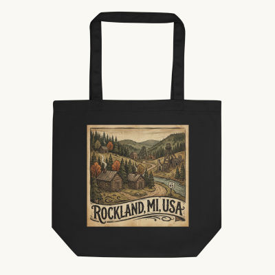 Rockland, MI Tote Bag