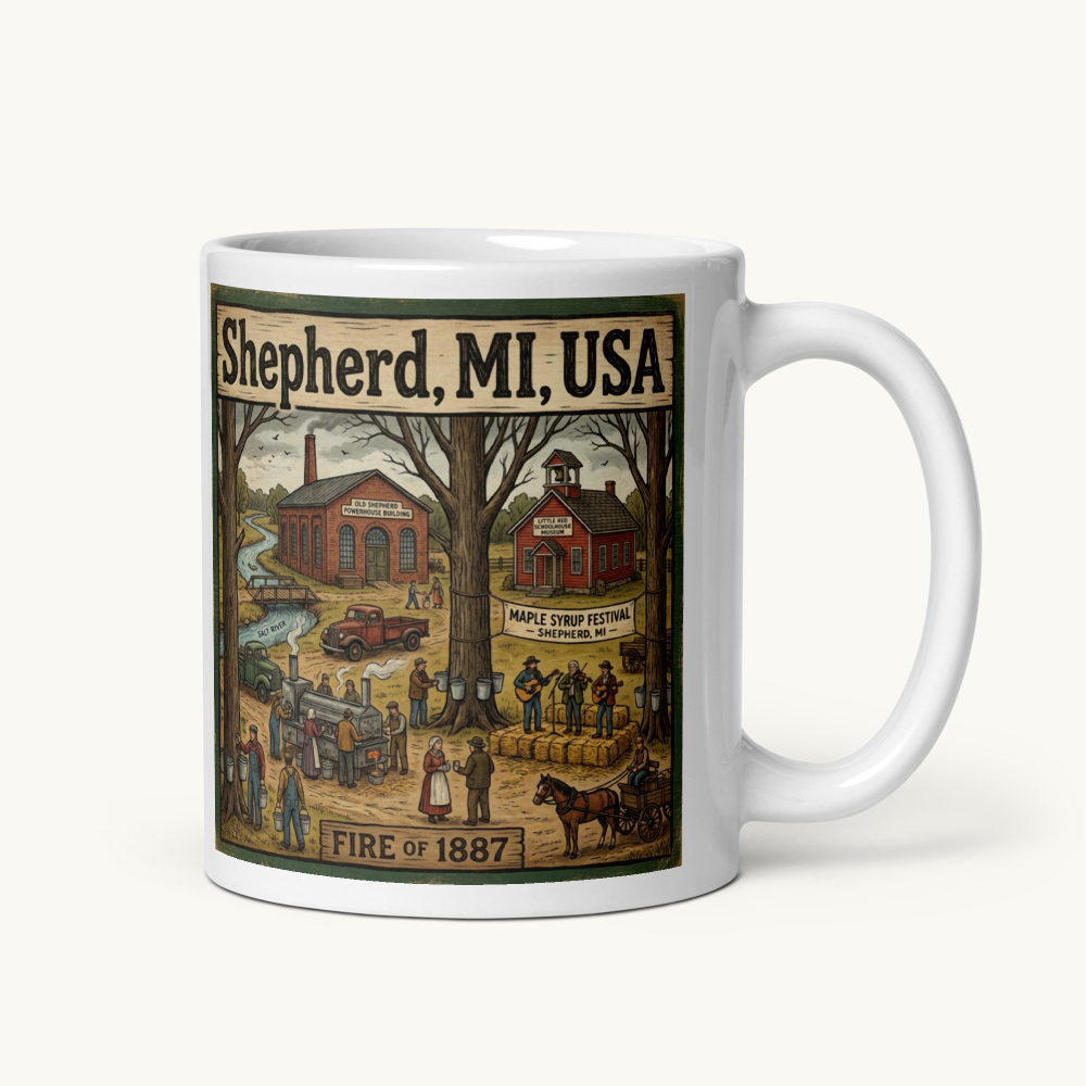 Shepherd, MI Coffee Mug