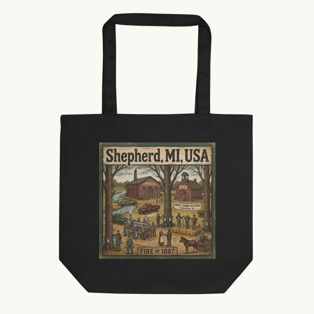 Shepherd, MI Tote Bag