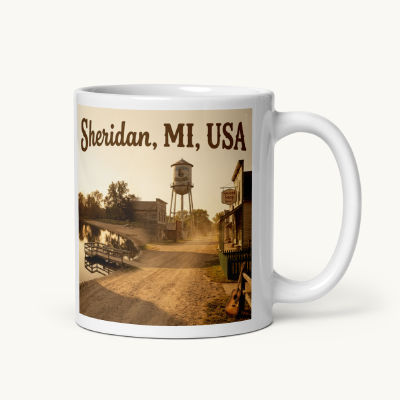 Sheridan, MI Coffee Mug