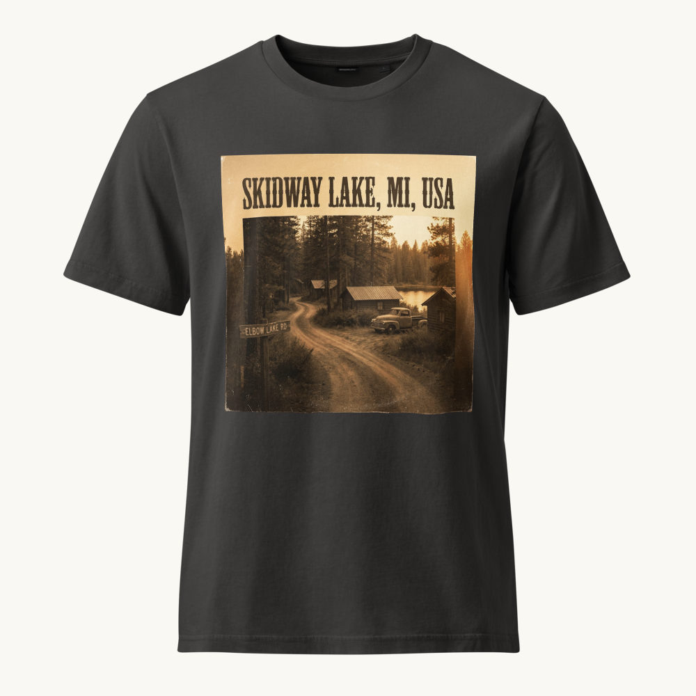 Skidway Lake, MI Vintage Tee