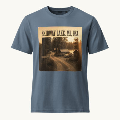 Skidway Lake, MI Vintage Tee