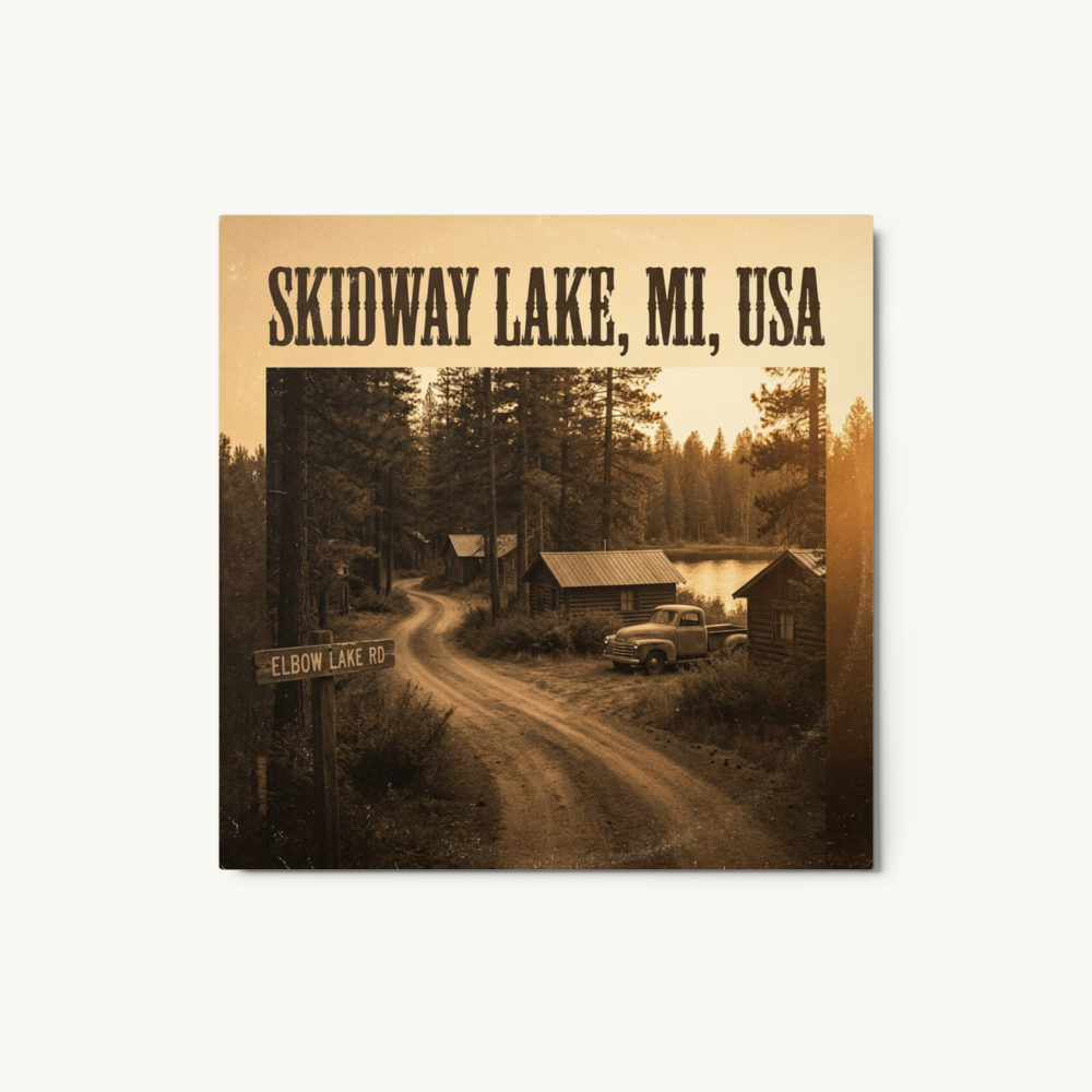 Skidway Lake, MI Metal Print