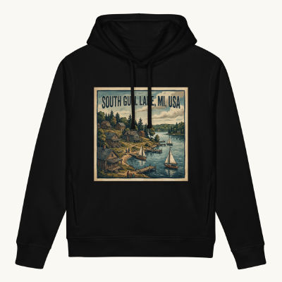 South Gull Lake, MI Hoodie