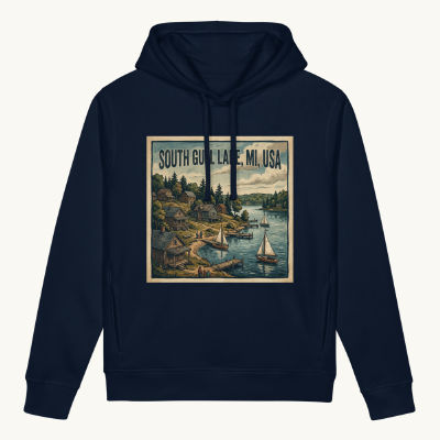 South Gull Lake, MI Hoodie