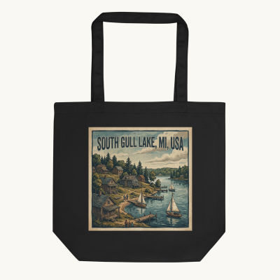 South Gull Lake, MI Tote Bag