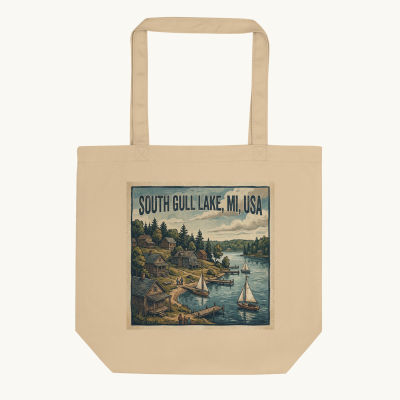 South Gull Lake, MI Tote Bag