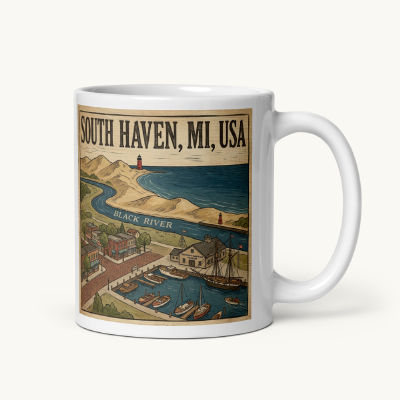 South Haven, MI Coffee Mug