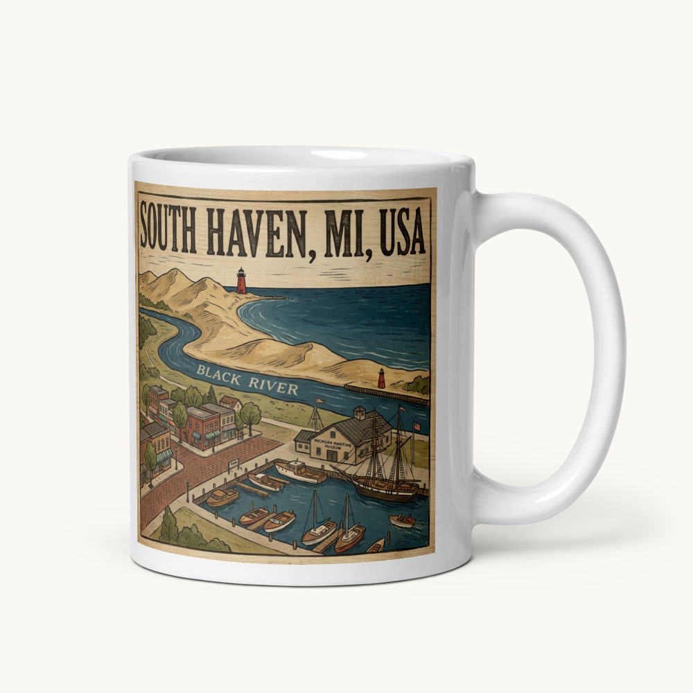 South Haven, MI Coffee Mug