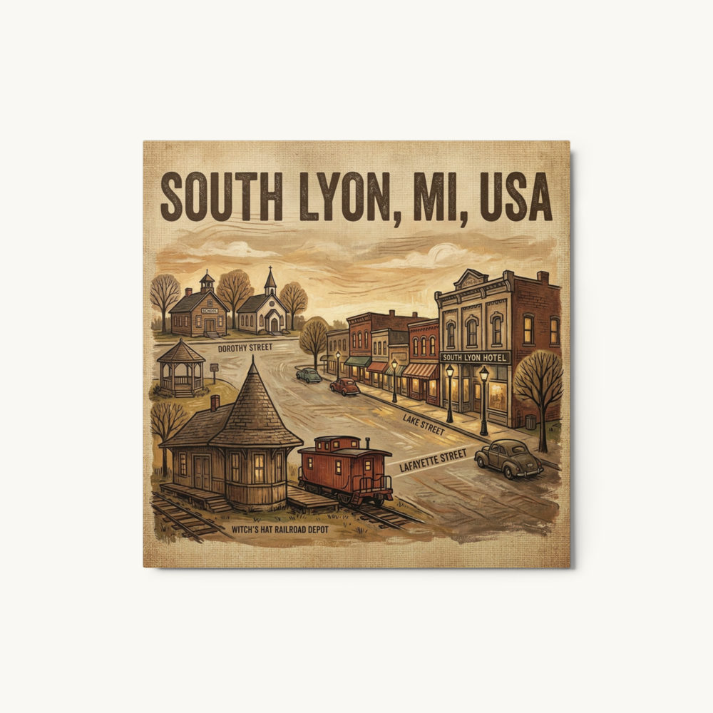 South Lyon, MI Metal Print