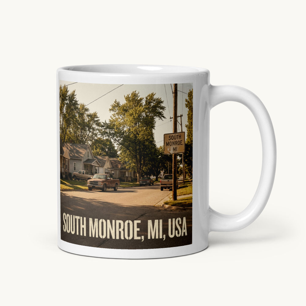 South Monroe, MI Coffee Mug