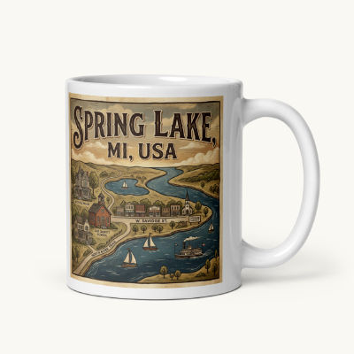 Spring Lake, MI Coffee Mug