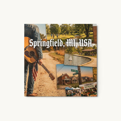 Springfield, MI Metal Print