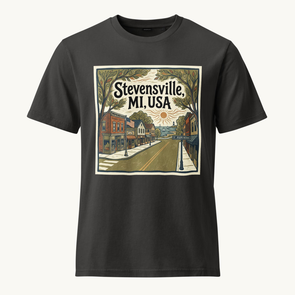 Stevensville, MI Vintage Tee