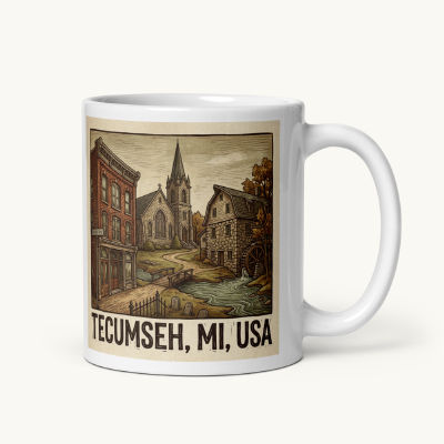 Tecumseh, MI Coffee Mug