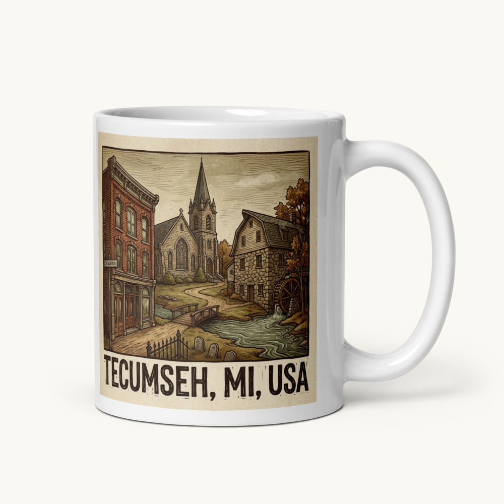 Tecumseh, MI Coffee Mug
