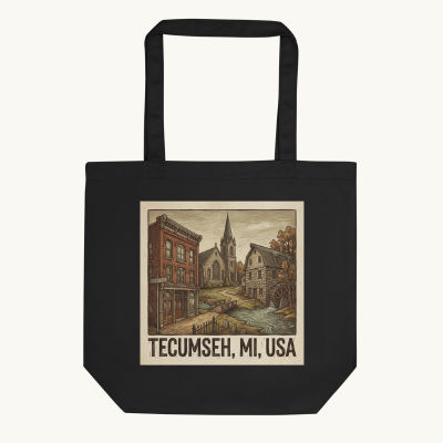 Tecumseh, MI Tote Bag