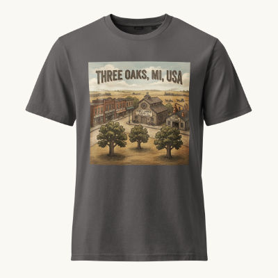 Three Oaks, MI Vintage Tee