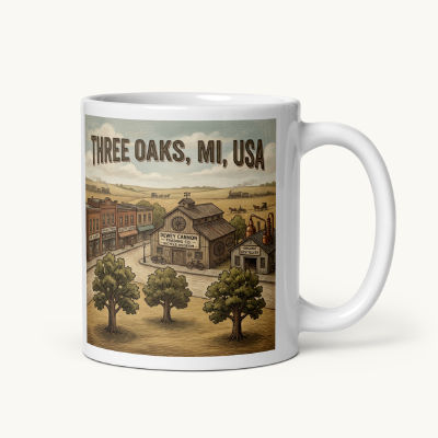 Three Oaks, MI Coffee Mug