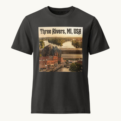 Three Rivers, MI Vintage Tee