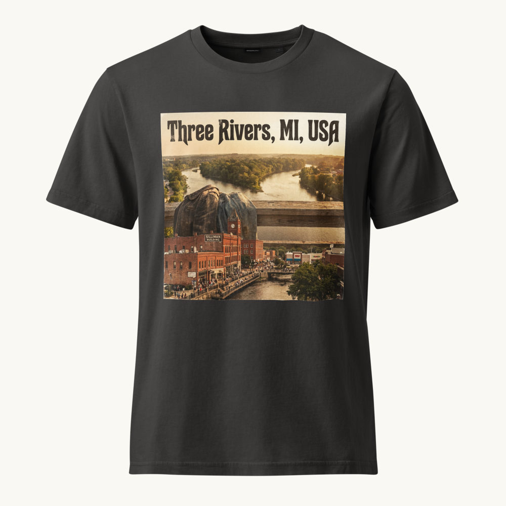 Three Rivers, MI Vintage Tee