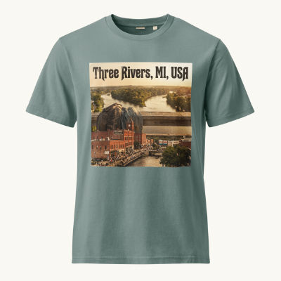 Three Rivers, MI Vintage Tee