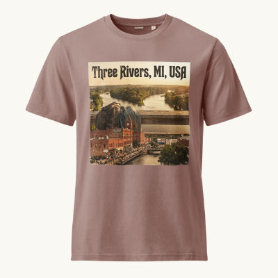 Three Rivers, MI Vintage Tee